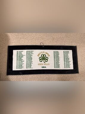 2017 U.S. Open Erin Hills Commemorative Golf Towel - Green & Gold
